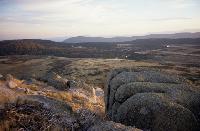Boule de granite sur le Mont Lozère